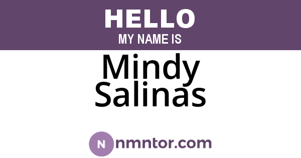 Mindy Salinas