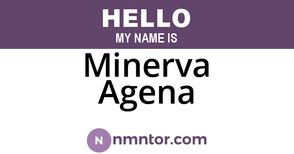 Minerva Agena