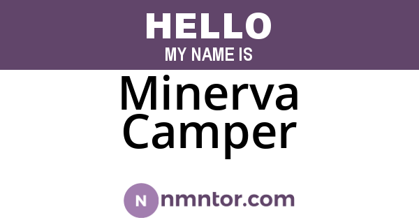 Minerva Camper