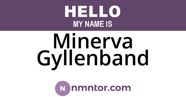 Minerva Gyllenband