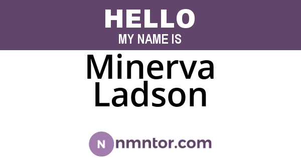 Minerva Ladson