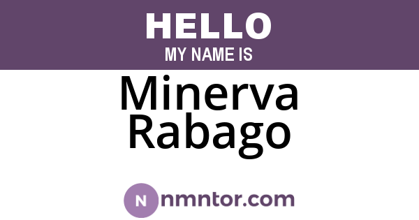 Minerva Rabago