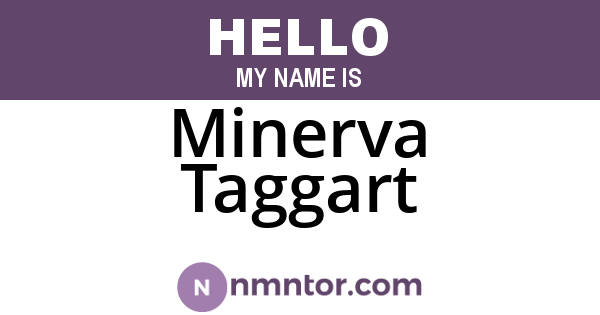 Minerva Taggart