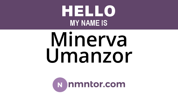 Minerva Umanzor