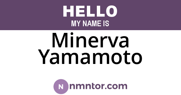 Minerva Yamamoto