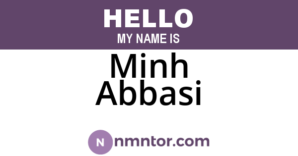 Minh Abbasi