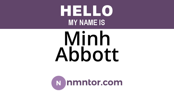 Minh Abbott