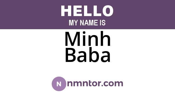 Minh Baba