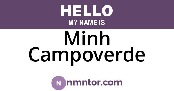 Minh Campoverde