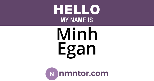 Minh Egan