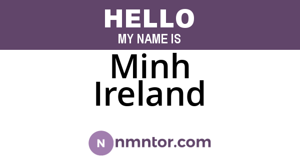 Minh Ireland