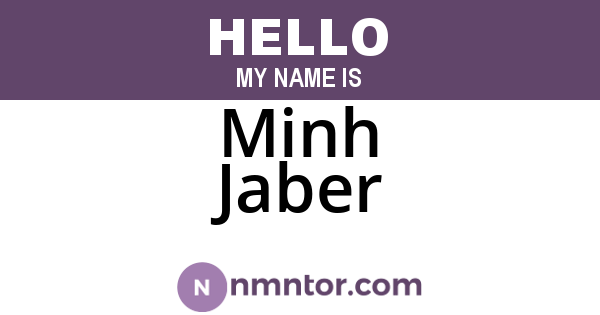 Minh Jaber