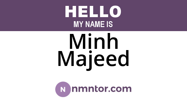 Minh Majeed