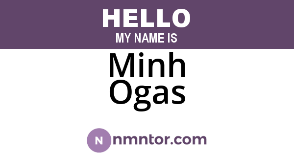 Minh Ogas