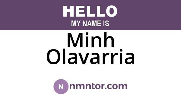 Minh Olavarria