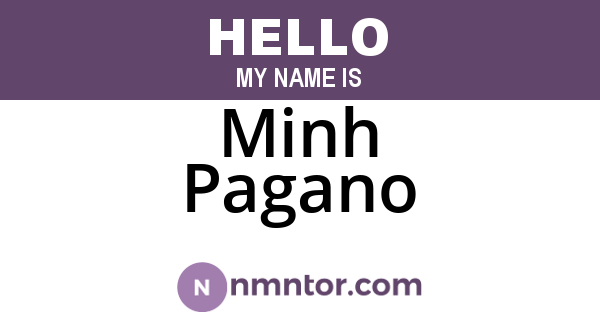Minh Pagano