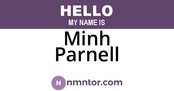 Minh Parnell