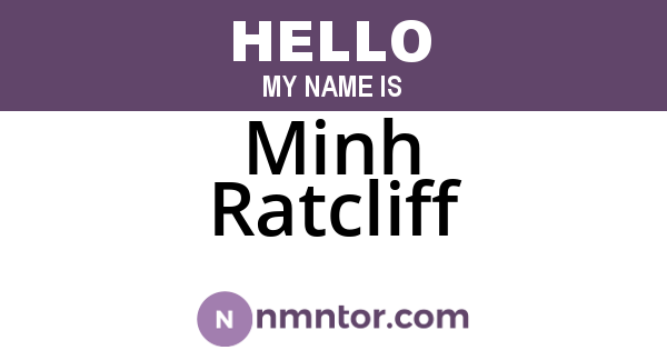 Minh Ratcliff