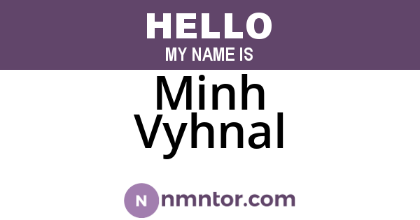 Minh Vyhnal