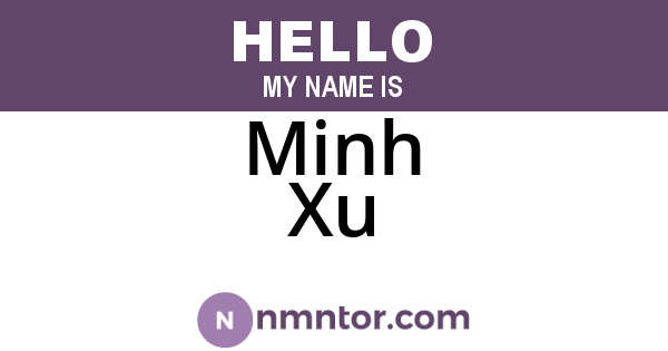 Minh Xu