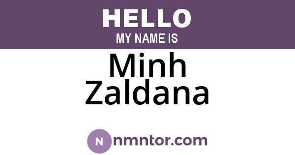 Minh Zaldana