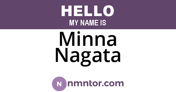 Minna Nagata