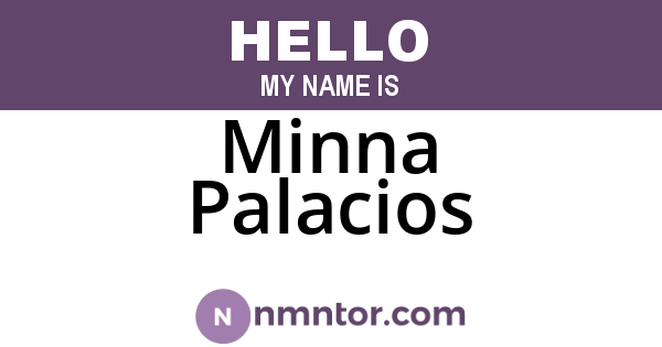 Minna Palacios