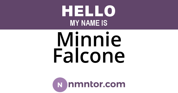 Minnie Falcone