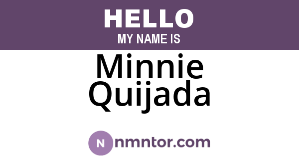 Minnie Quijada