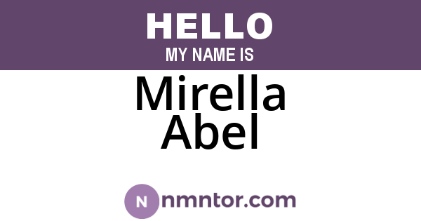 Mirella Abel