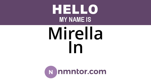 Mirella In