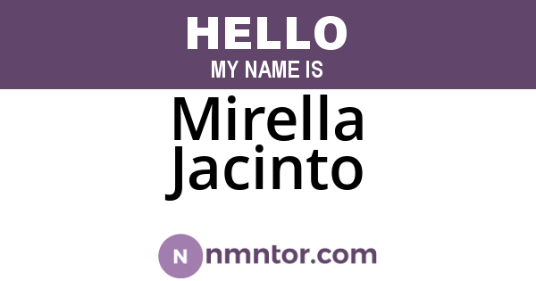 Mirella Jacinto