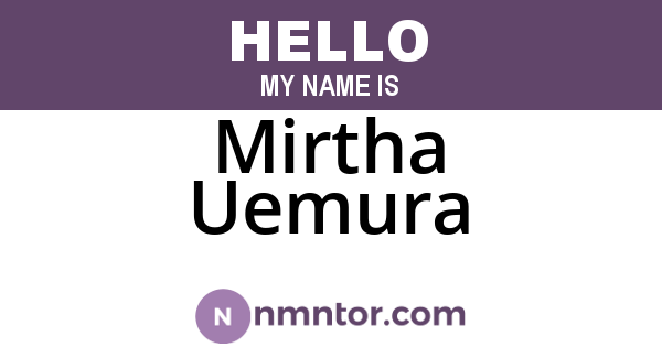 Mirtha Uemura
