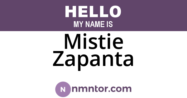 Mistie Zapanta