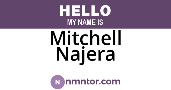 Mitchell Najera