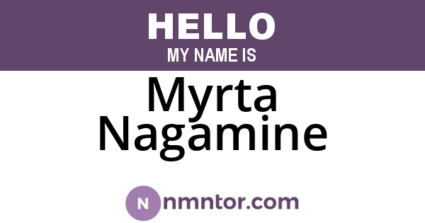 Myrta Nagamine