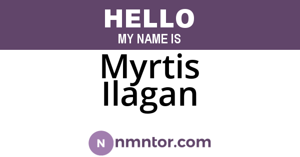 Myrtis Ilagan