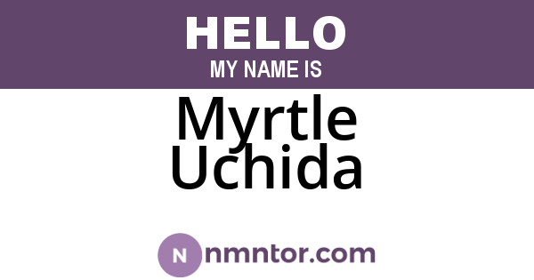 Myrtle Uchida