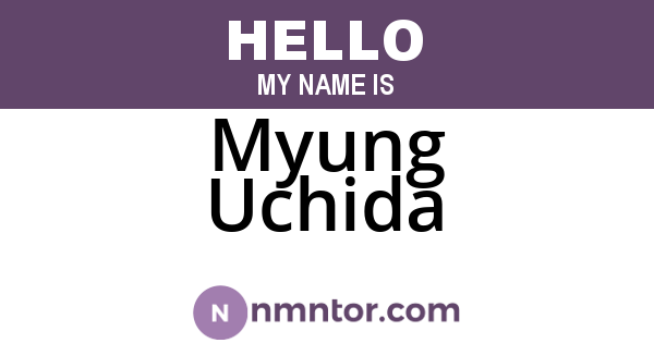 Myung Uchida
