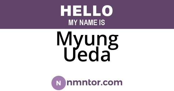Myung Ueda