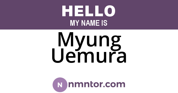 Myung Uemura