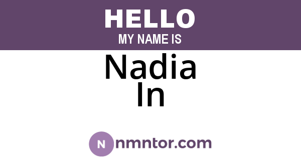 Nadia In