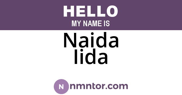 Naida Iida