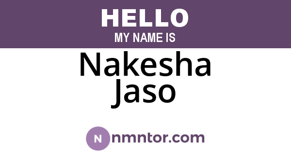 Nakesha Jaso