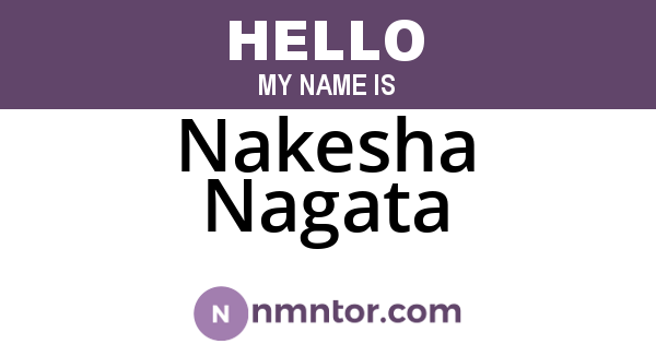 Nakesha Nagata