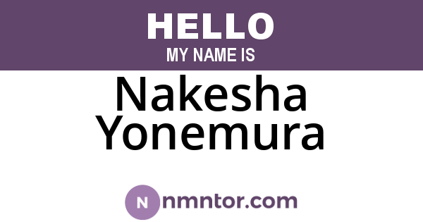 Nakesha Yonemura