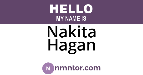 Nakita Hagan