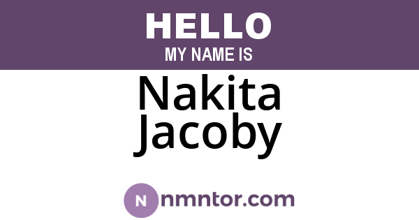 Nakita Jacoby