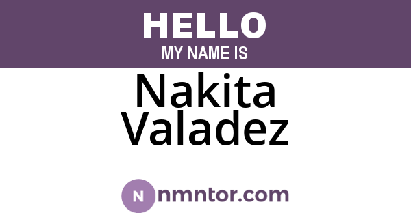 Nakita Valadez