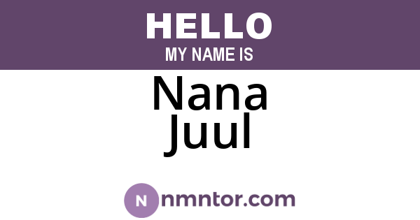 Nana Juul